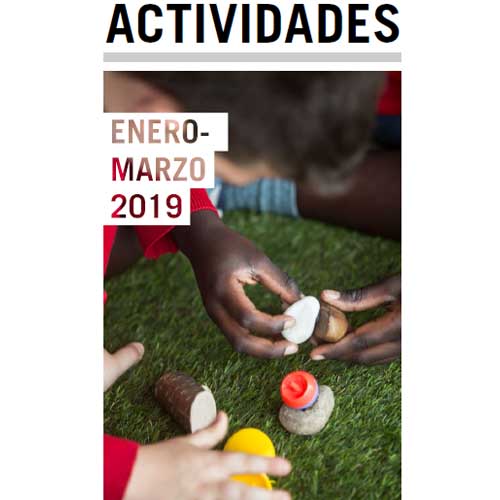 folleto de actividades de enero a marzo de 2019