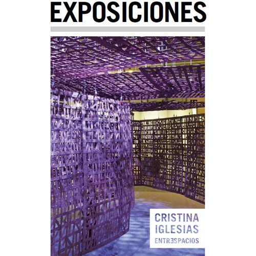Folleto exposiciones Cristina Iglesias, Retratos y Paisaje