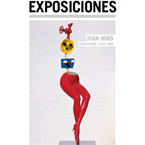 Folleto exposiciones Joan Miró: esculturas 1928-1982 e Itinerarios XXIV