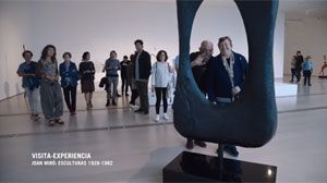 VISITA EXPERIENCIA “JOAN MIRÓ: ESCULTURAS 1928-1982”. ¿A QUÉ SUENA LA MESA DE MIRÓ?