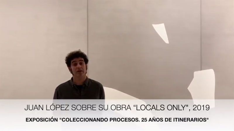 Juan López sobre su obra “Locals Only”, 2019