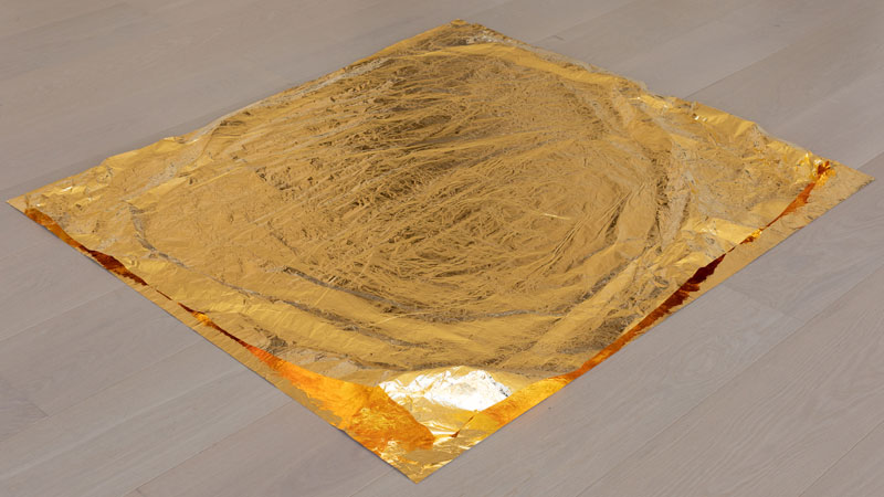 Profundiza en la obra Gold Mats, Paired – for Ross and Felix, 1994/2003