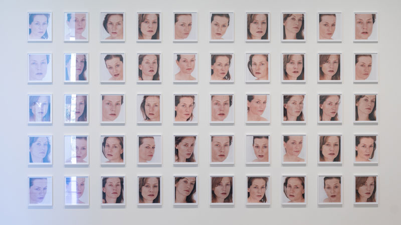 Portrait of an Image (with Isabelle Huppert), v.1, 2005-2006